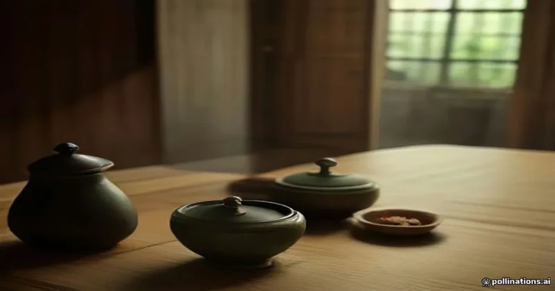 traditional vietnamese green tea pot ceremony