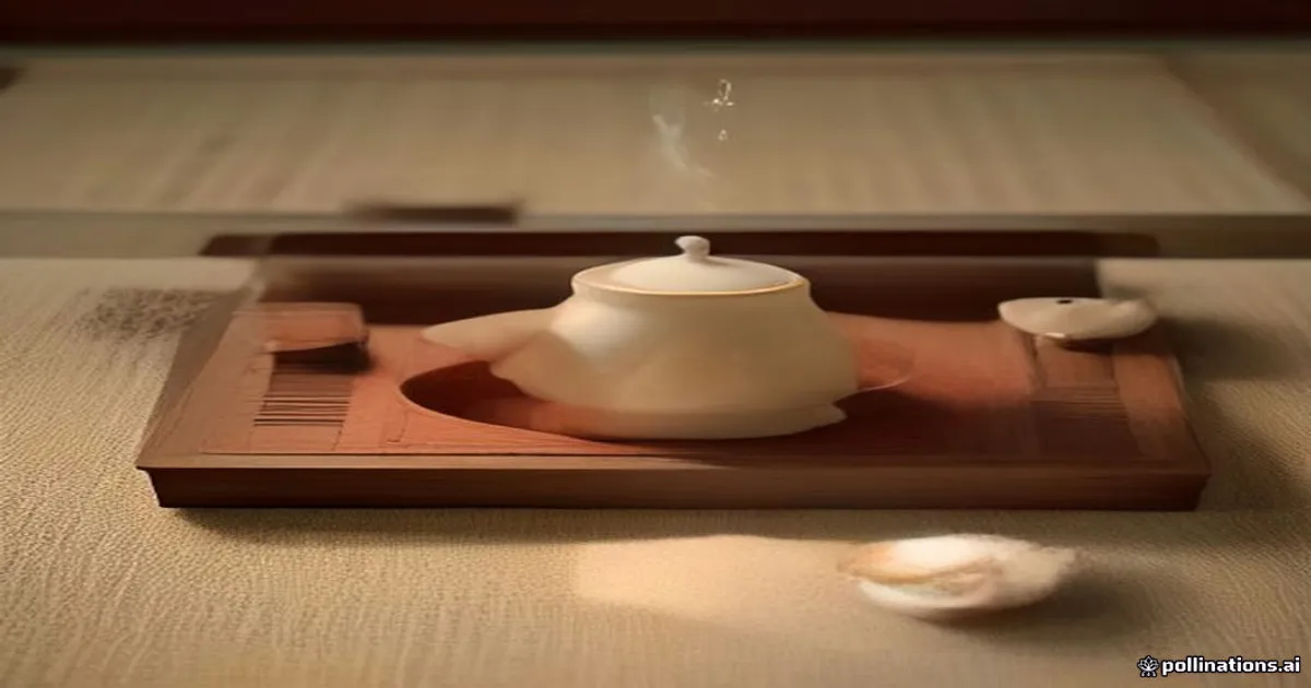 traditional tea ceremony books aesthetic
