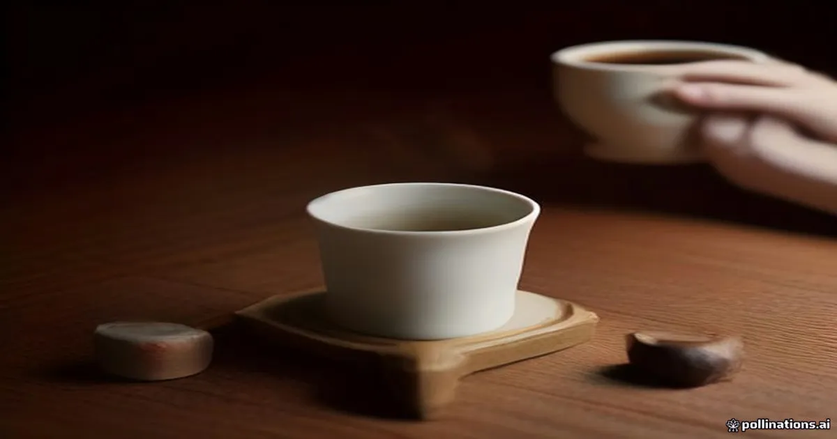 traditional tea ceremony zen cup